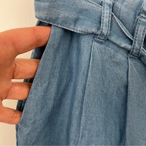 Popsugar chambray culottes L - Picture 3 of 9